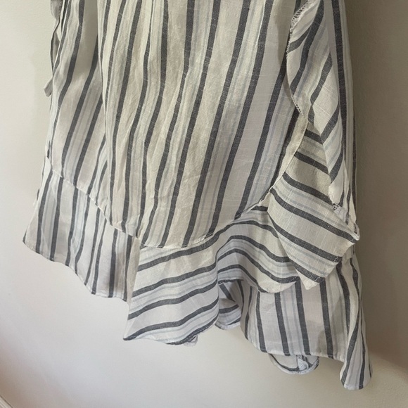Abercrombie & Fitch striped wrap dress size XS - Picture 3 of 8